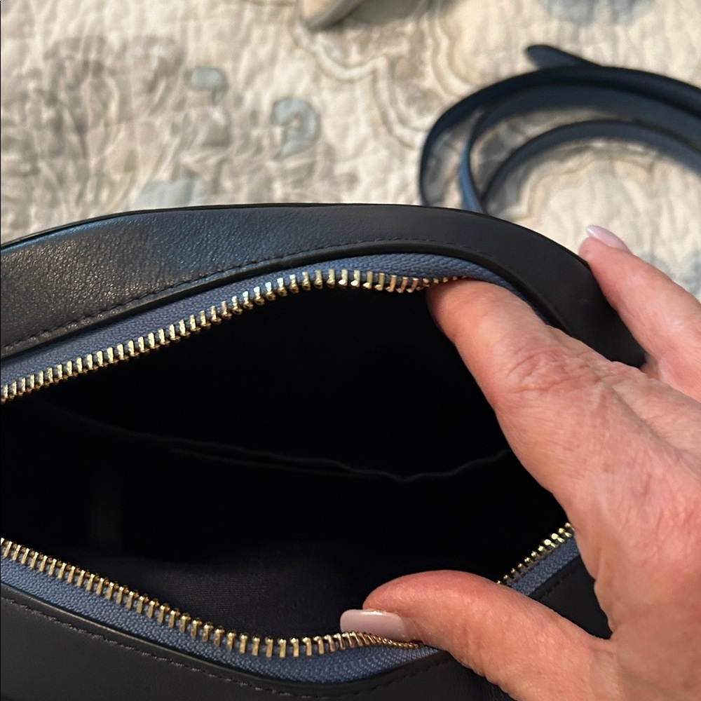 Coach Navy and Black Crossbody Bag - Picture 7 of 7